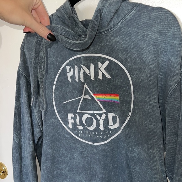Pink Floyd cropped hoodie - Picture 2 of 5
